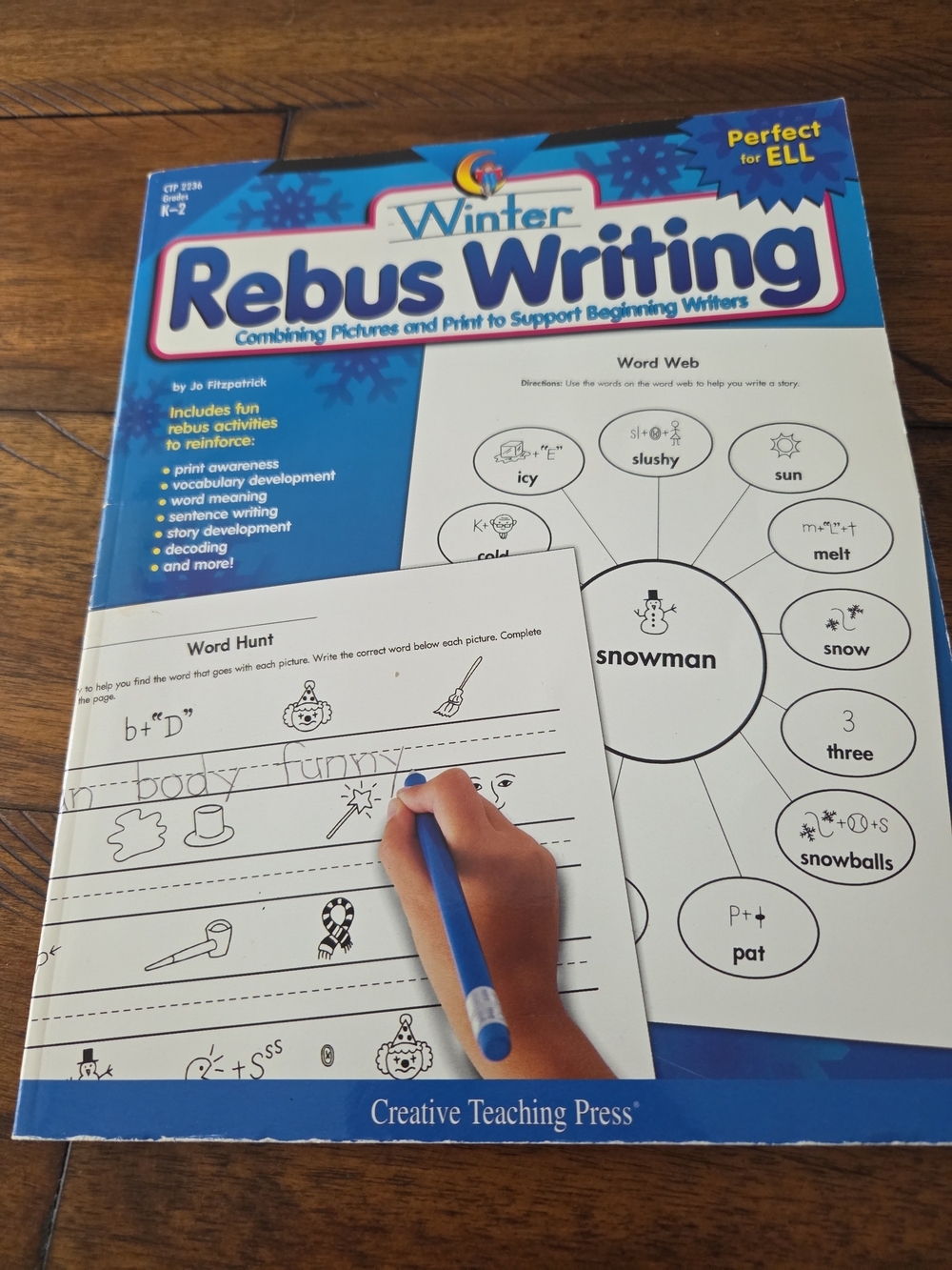 Rebus Writing Winter Paperback Jo Fitzpatrick Creative Teaching Press